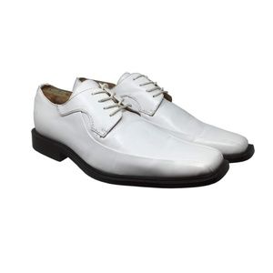 Lucio Ricci Men's Oxfords Shoes Size 10 M White